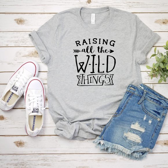 Bella Canvas Tops - Wild BoHo graphic design tee shirt
